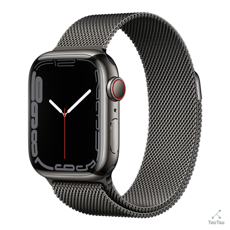 Apple Watch Series 7 41mm Stainless Steel Case Milanese Loop